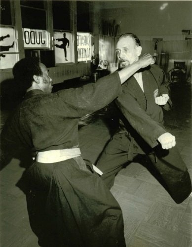 Sensei Clifford Moody and Grandmaster Ronald Duncan