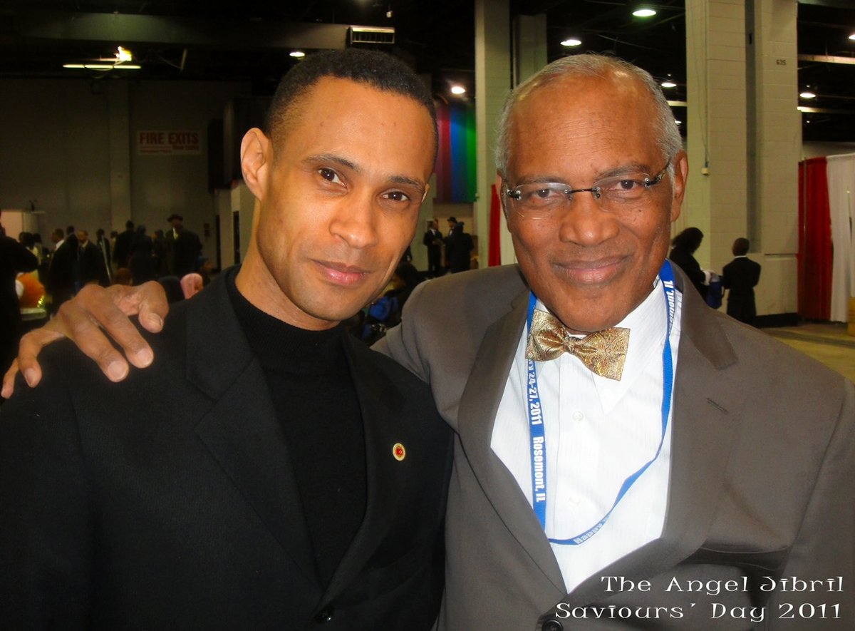 With Jibril Muhammad, Saviours' Day 2011
