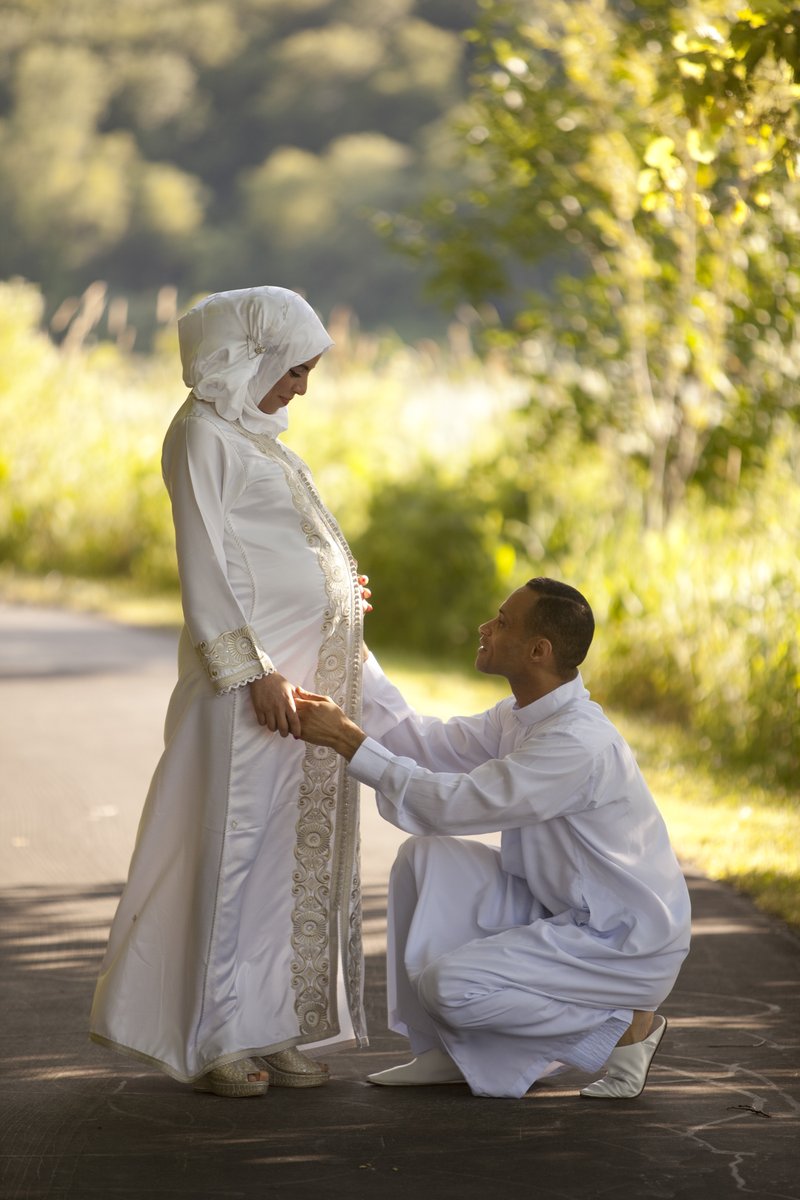 Two weeks before the birth of our first child